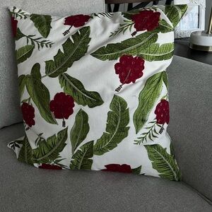 Gorgeous floral throw pillows